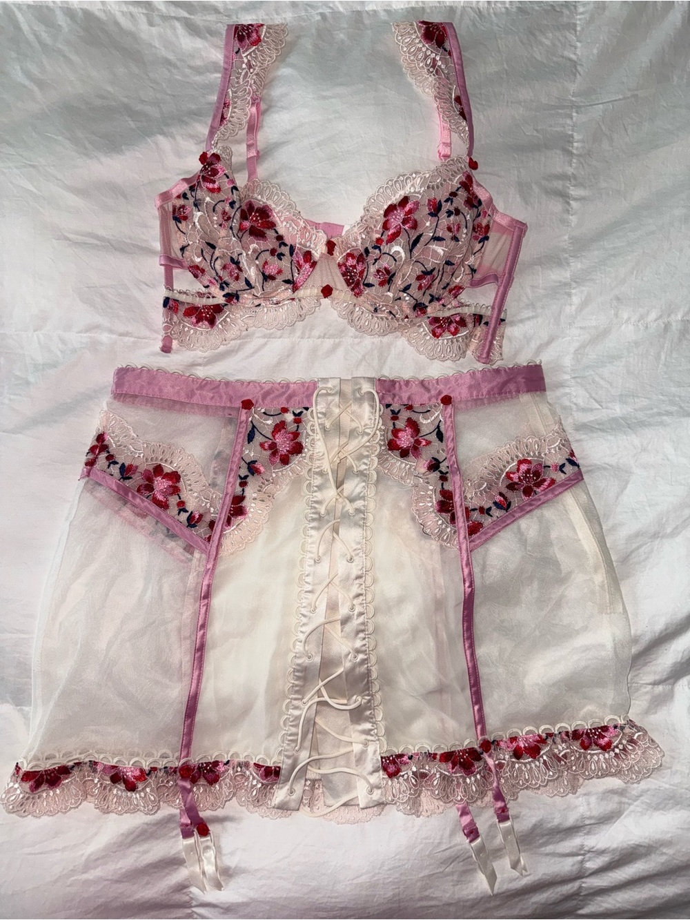 For Love and Lemons Festival Rose Skirt Set